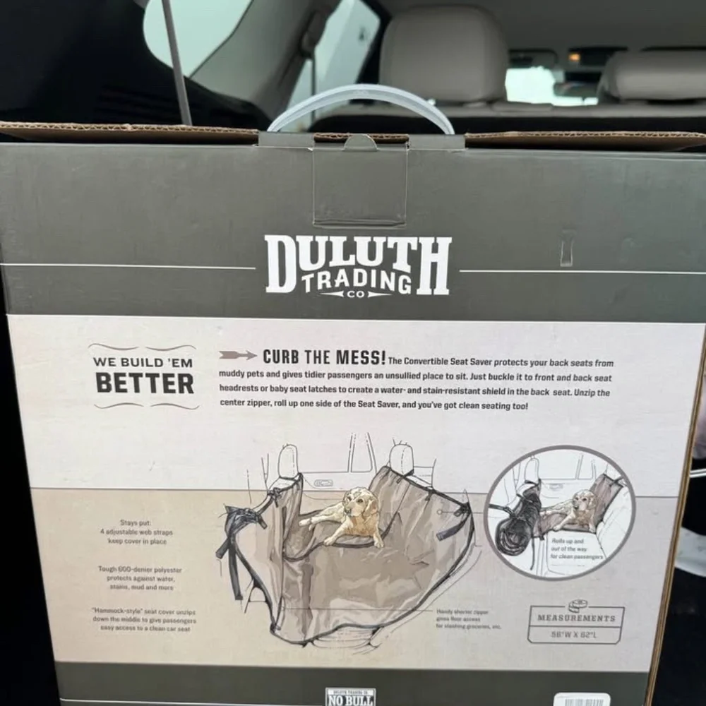 Diluth Trading Dog Hamock for Vehicle Protection - unopened new in box